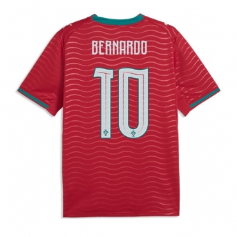 Billige Fotballdrakt Portugal Bernardo Silva #10 Replika Hjemmedrakt VM 2026 Kortermet